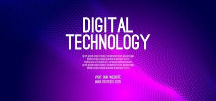 Abstract digital technology futuristic circuit blue purple background, Cyber science tech, Innovation communication future, Ai big data, internet network connection, Cloud hi-tech illustration vector