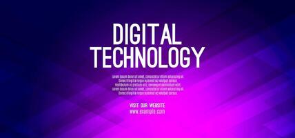 Abstract digital technology futuristic circuit blue purple background, Cyber science tech, Innovation communication future, Ai big data, internet network connection, Cloud hi-tech illustration vector