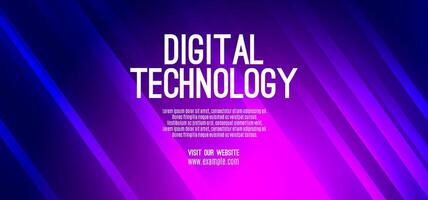 Abstract digital technology futuristic circuit blue purple background, Cyber science tech, Innovation communication future, Ai big data, internet network connection, Cloud hi-tech illustration vector
