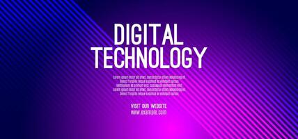 Abstract digital technology futuristic circuit blue purple background, Cyber science tech, Innovation communication future, Ai big data, internet network connection, Cloud hi-tech illustration vector