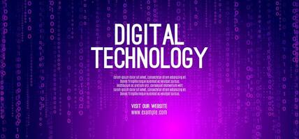 Abstract digital technology futuristic circuit blue purple background, Cyber science tech, Innovation communication future, Ai big data, internet network connection, Cloud hi-tech illustration vector
