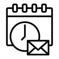 Time Line Icon design vector