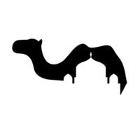 Black Element Of Eid Adha vector
