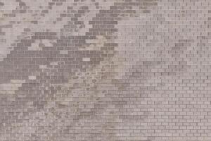 top view of the texture of paving slabs on pedestrian path photo