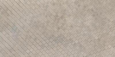 top view of the texture of paving slabs on pedestrian path photo