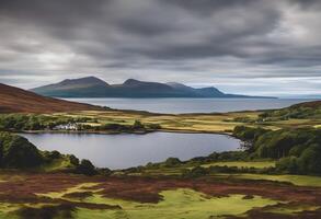 A view of the Isle of Arran photo