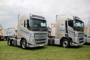 Whitchurch in Shropshire in the UK on 1 June 2024. A view of a Truck at a Truck show photo