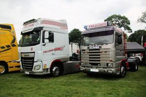 Whitchurch in Shropshire in the UK on 1 June 2024. A view of a Truck at a Truck show photo
