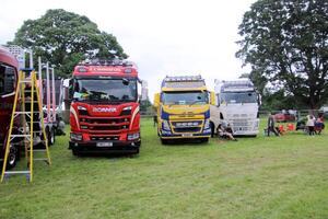 Whitchurch in Shropshire in the UK on 1 June 2024. A view of a Truck at a Truck show photo