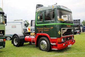 Whitchurch in Shropshire in the UK on 1 June 2024. A view of a Truck at a Truck show photo