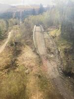 A view of the Scotland Countryside from the top of the Nevis Range photo