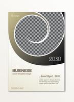 Corporate Annual Report Design Template. Book cover, Magazine, Poster, Business Presentation, Corporate Presentation, Portfolio, flyer, and banner, layout modern with A4 size vector