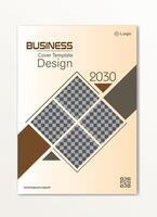 Corporate Annual Report Design Template. Book cover, Magazine, Poster, Business Presentation, Corporate Presentation, Portfolio, flyer, and banner, layout modern with A4 size vector