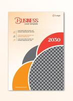 Corporate Annual Report Design Template. Book cover, Magazine, Poster, Business Presentation, Corporate Presentation, Portfolio, flyer, and banner, layout modern with A4 size vector