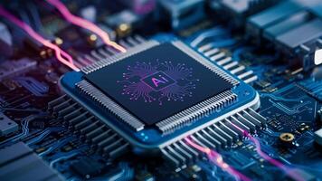 close up of computer circuit photo of a dell computer with the word a on the side