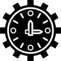 Present Glyph Icon Design vector