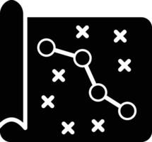 Marketing Strategy Glyph Icon Design vector