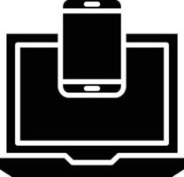 Responsive Glyph Icon Design vector
