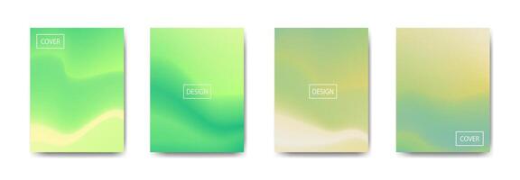 set of abstract background with beautiful gradation color, colorful background for poster flyer banner backdrop.vertical banner.cool fluid background illustration vector