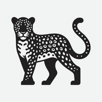 Ultimate Collection of Leopard Silhouette Designs vector