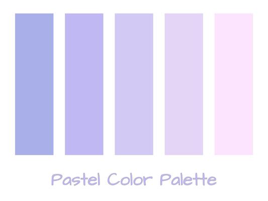 Model 5 Pastel Purple 白 パステルパープル Model 5 Pastel Purple 白 パステルパープル