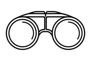 Binocular field glasses icon symbol illustration vector