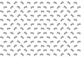 Seamless pattern with line bikes background vector