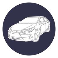 Car icon design vector