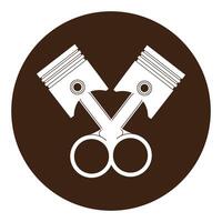 Piston icon design vector