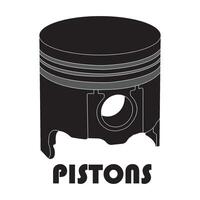 Piston icon design vector
