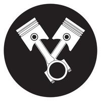 Piston icon design vector