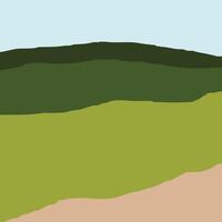 Beach background icon vector