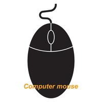 Computer mouse icon vector