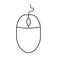 Computer mouse icon vector
