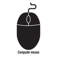 Computer mouse icon vector
