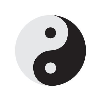 Ying yang icon
