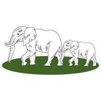 Elephant icon design vector