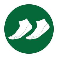 Sock icon design vector
