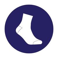 Sock icon design vector