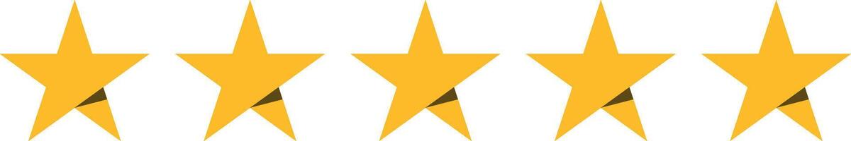 Five stars testimonial product rating flat black edgy icon for apps, UI, template and websites. Product Quality, Feedback, Customer review. review service, satisfaction. 5 score. design. vector