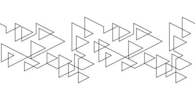 abstract geometric triangle graphic seamless pattern vector