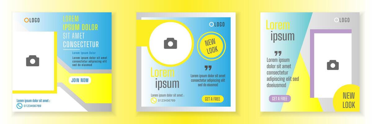 Discount sale social media post design template. web banner