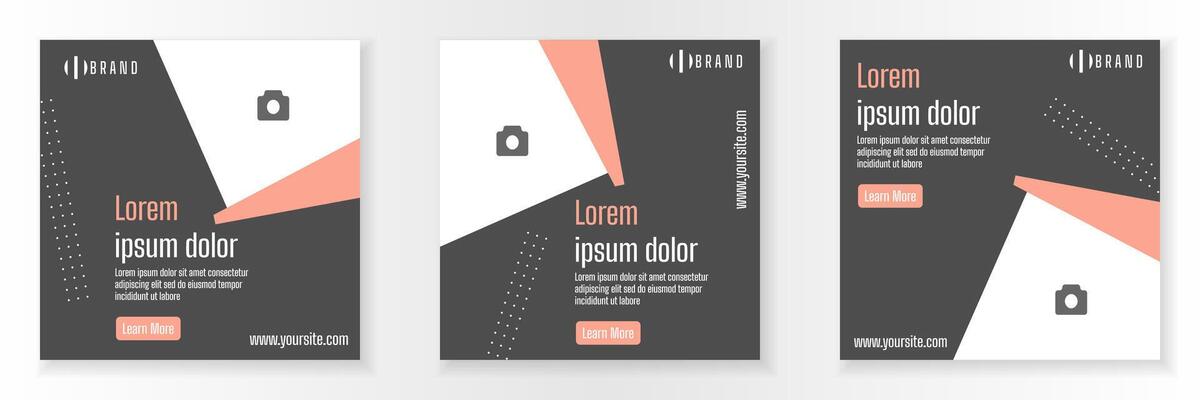 Discount sale social media post design template. web banner