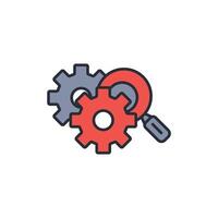 R D icon. .Editable stroke.linear style sign for use web design,logo.Symbol illustration. vector