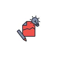 invention icon. .Editable stroke.linear style sign for use web design,logo.Symbol illustration. vector