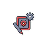 Prototype icon. .Editable stroke.linear style sign for use web design,logo.Symbol illustration. vector