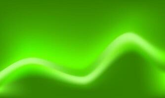 Abstract green and white gradient background. Neon art gradation illustration template for banner, surface, backdrop, decoration, web, cover, digital, business vector