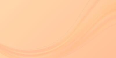 Nude gradient with soft wave. Warm beige background. Cream blurred texture for design. vector