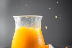 cocktail Orange juice natural juice drink fresh appetizer meal food snack on the table copy space photo