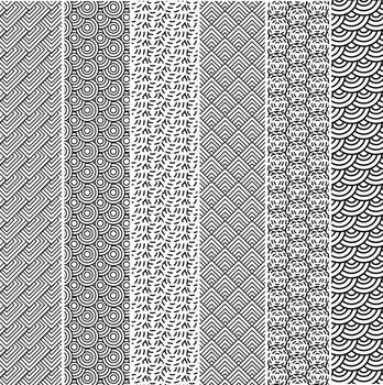 Minimal style Abstract Pattern Design vector